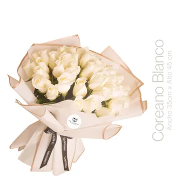 Imagen del producto BOUQUET COREANO BLANCO 
