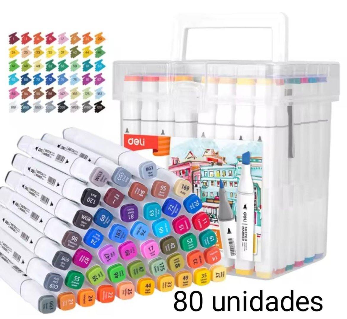 Set marcadores x80