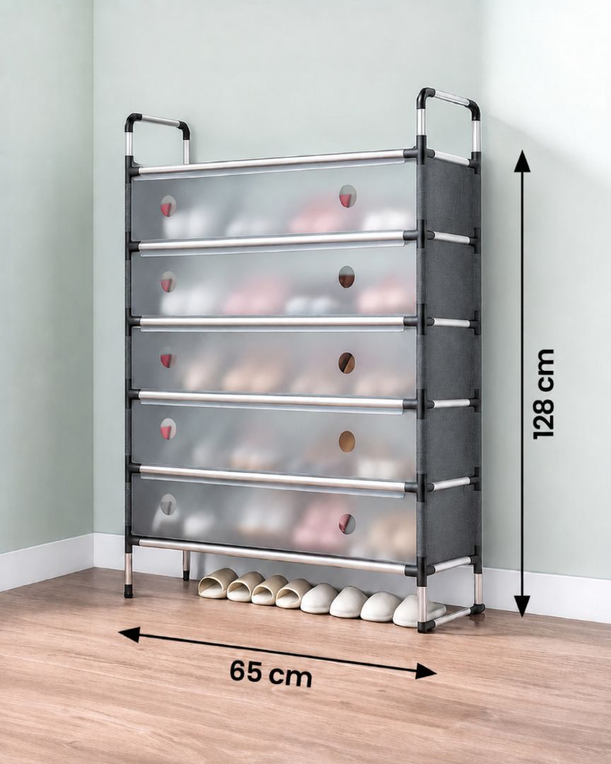 ZAPATERO 6 NIVELES CON TAPA ORGANIZADOR PRLA-511