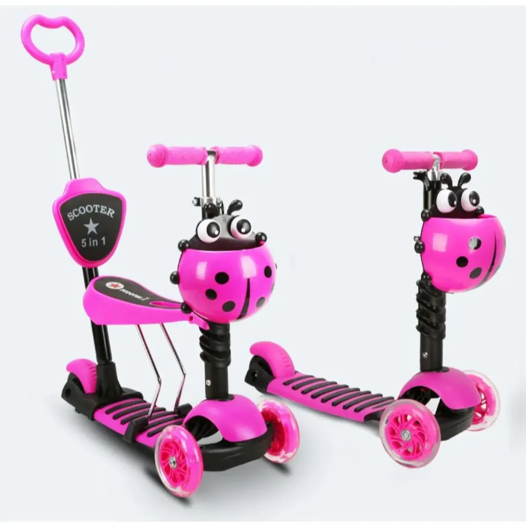 PATINETA MONOPATIN 5 EN 1 MARIQUITA SCOOTER