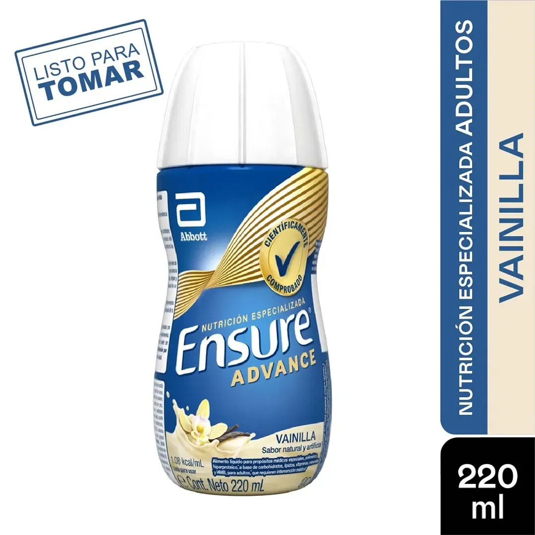 ENSURE ADVANCE LIQUIDO VAINILLA*220ML