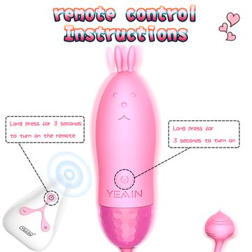 Imagen del producto HUEVO RECARGABLE JUMPING RABBIT CONTROL