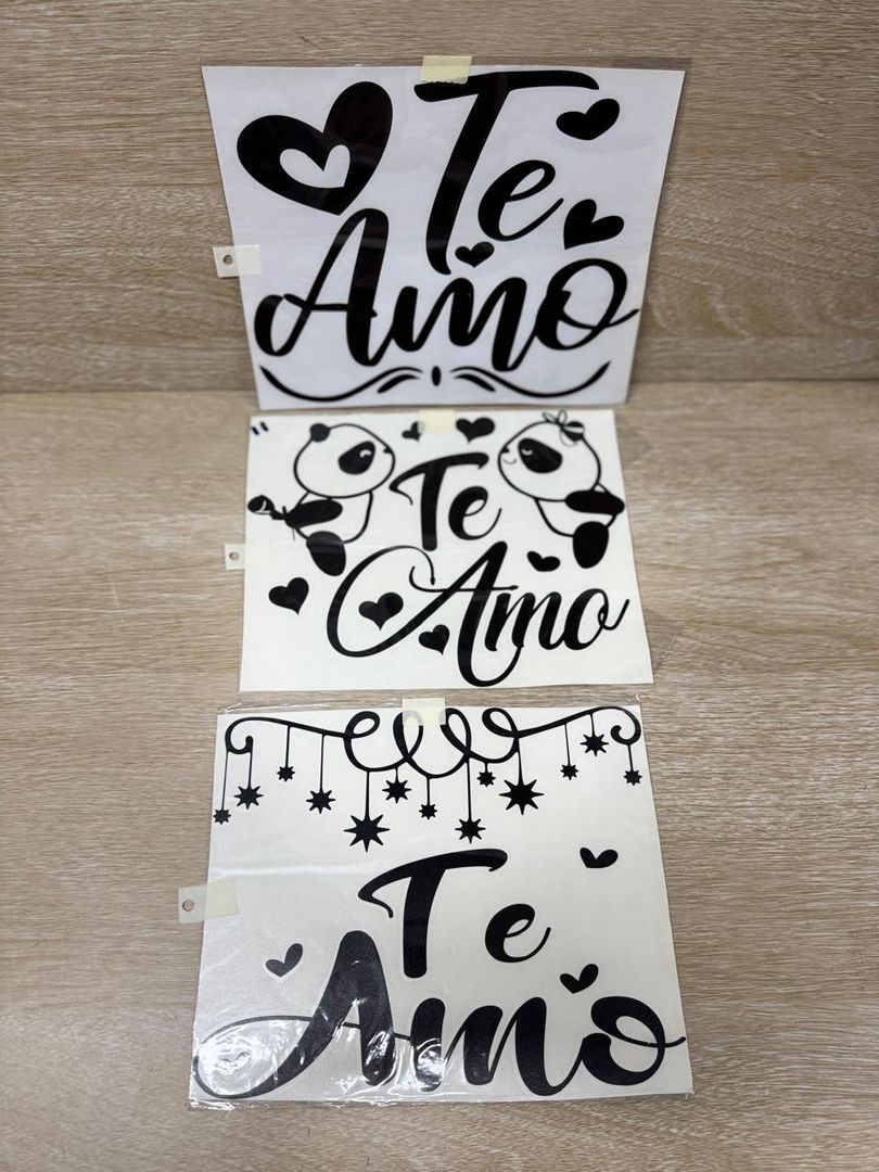 000 STICKER GRANDE "TE AMO"