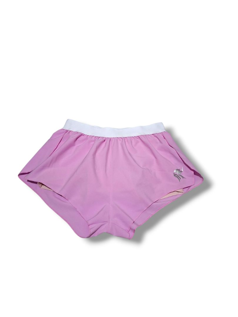  Short running mujer