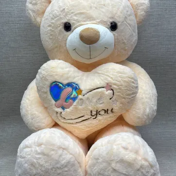 Imagen del producto OSO PATAS LARGAS CORAZON BRILLANTE 1.20 CM