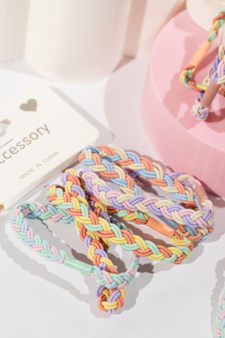 RESORTE TRENZA PASTEL