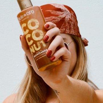 Aceite Bronceador coco Rocio de oro - imagen 3