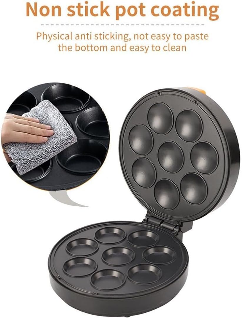 MAQUINA MINI CUPCAKES ANTIHADERENTE