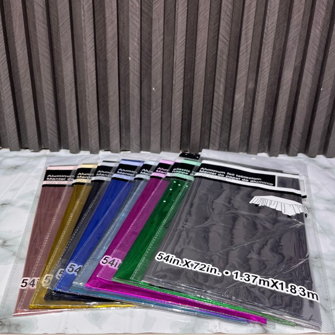 MANTEL METALIZADO O CROMADO