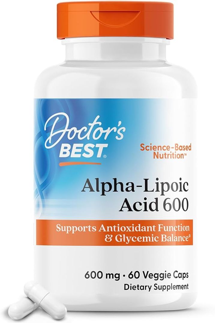 Acido alfa lipoico 600MG  60 CAP DOCTORS BEST