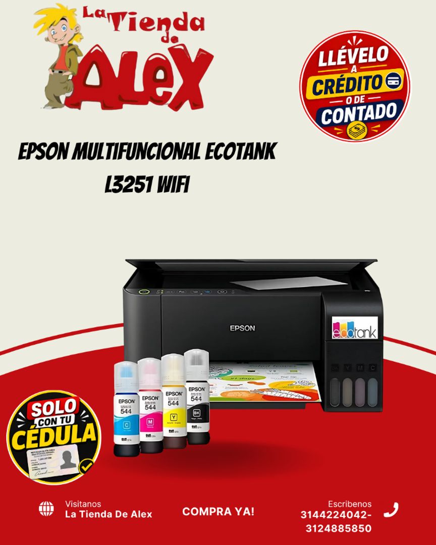 Epson Multifuncional Ecotank L3251 Wifi
