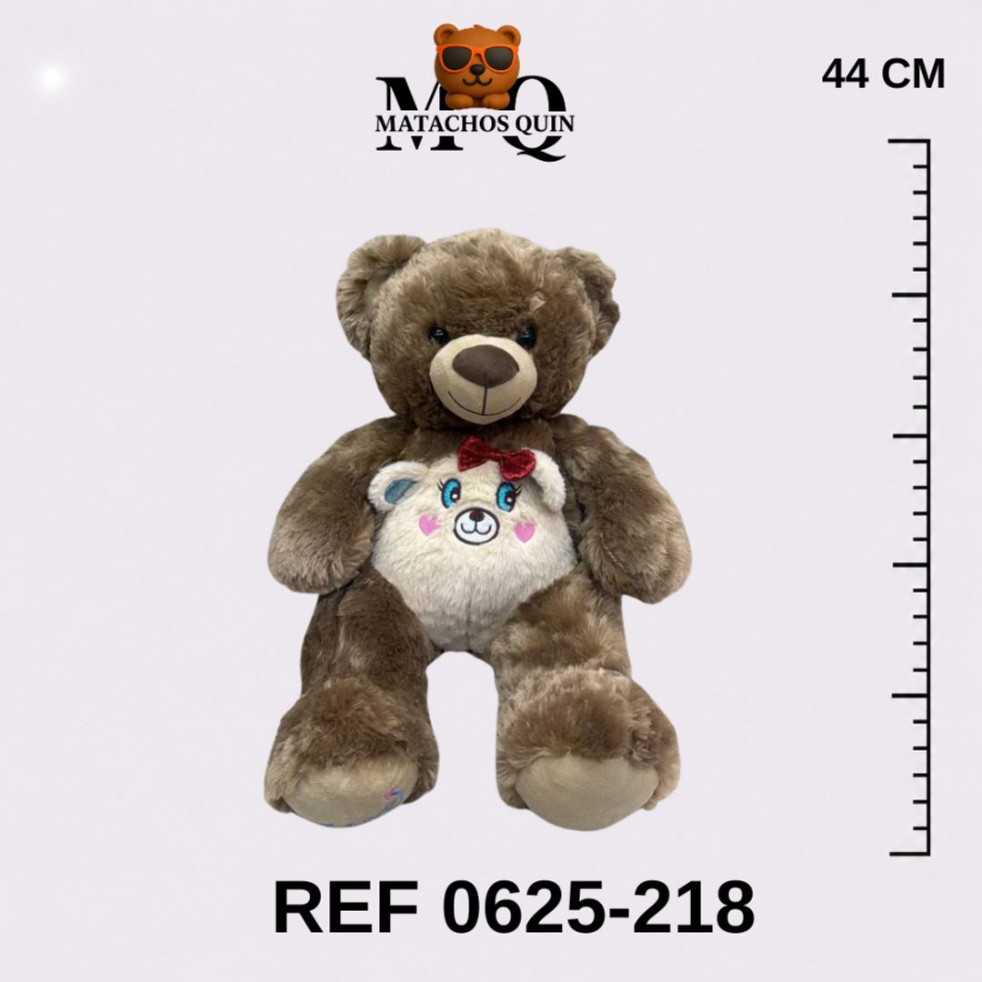 OSO SURTIDO CON DISEÑO DE CARITA DE OSITO 