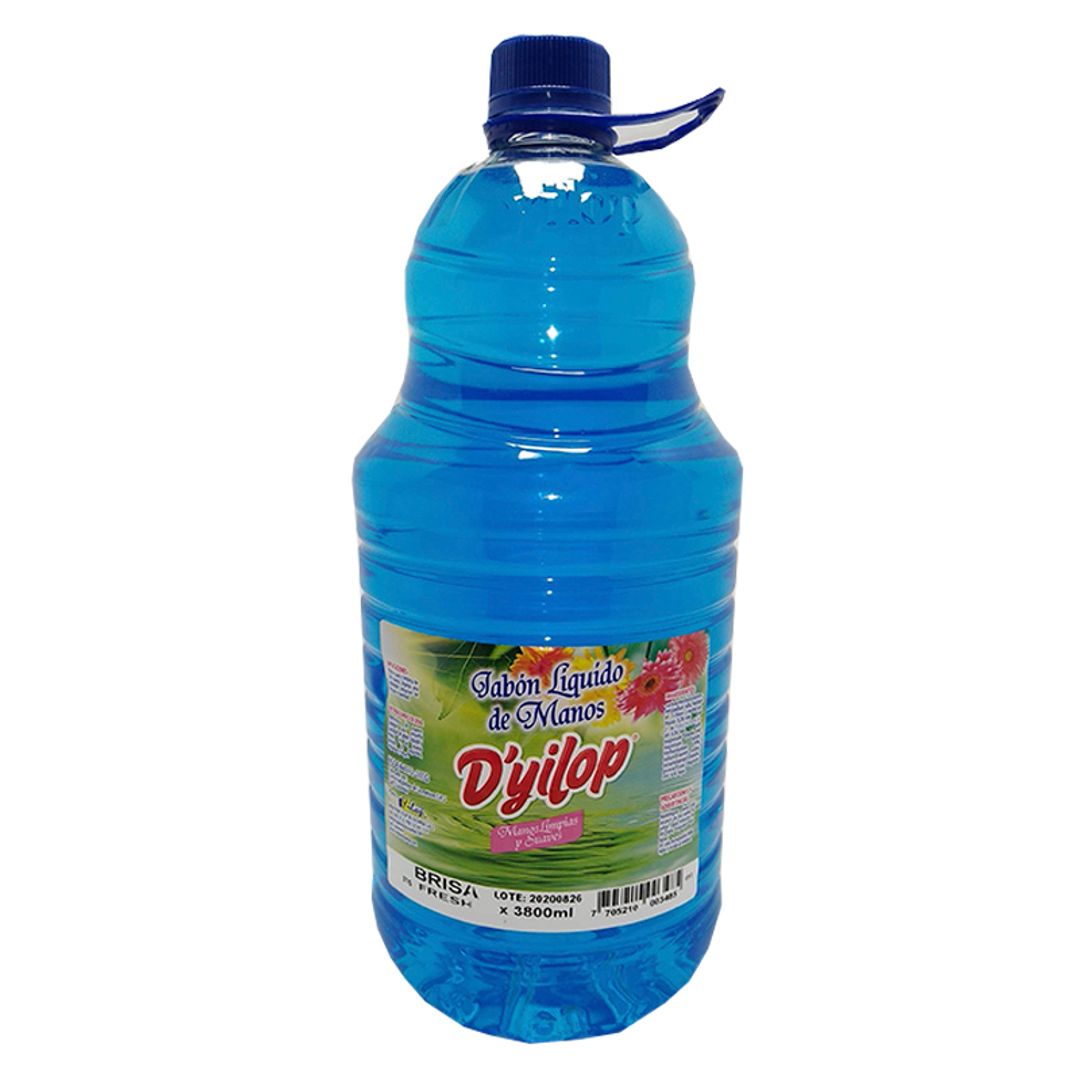  R. JABÓN LIQUIDO MANOS BRISA YILOP X 3.800 ML