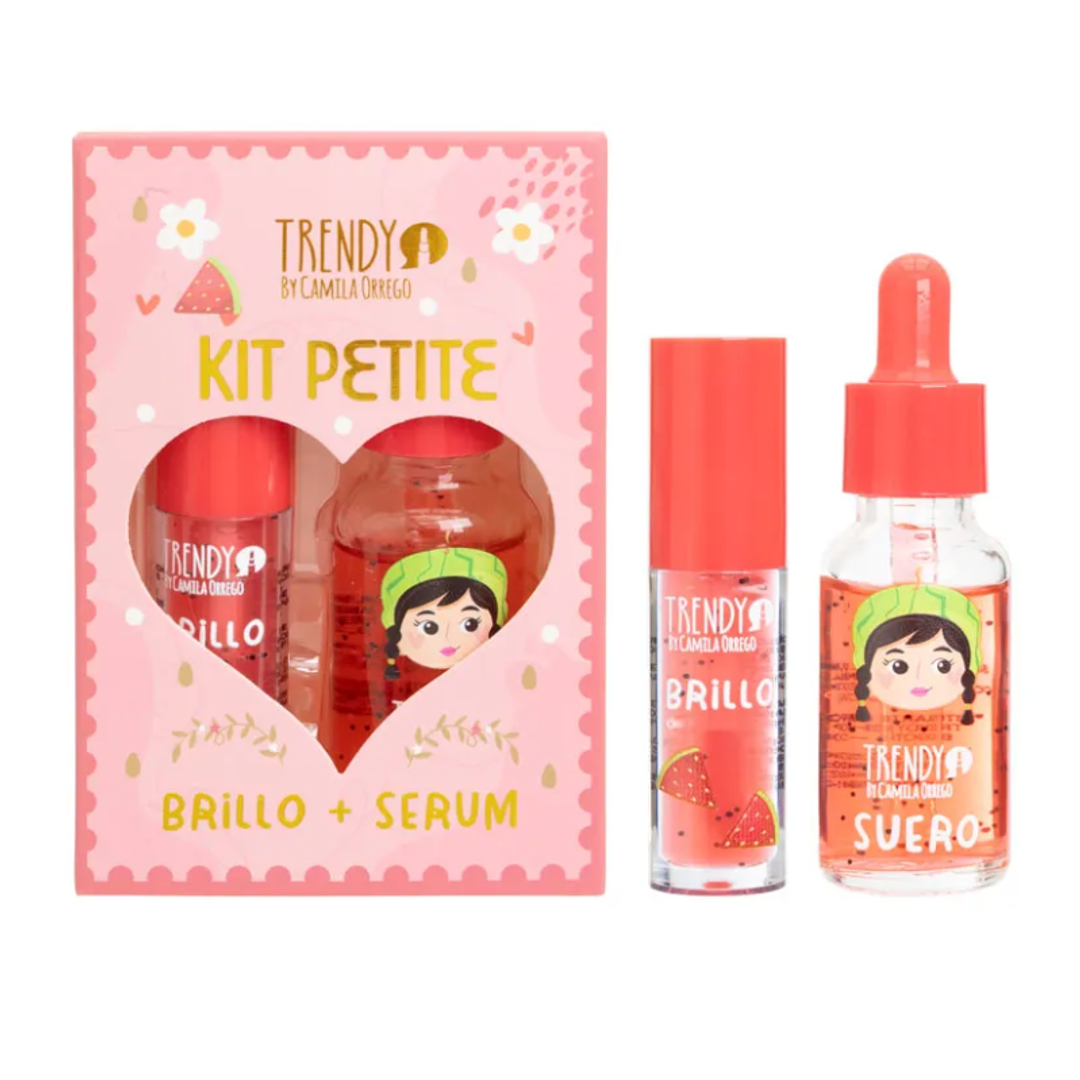 Kit Serum hidratante y gloss fruticas Petite Trendy