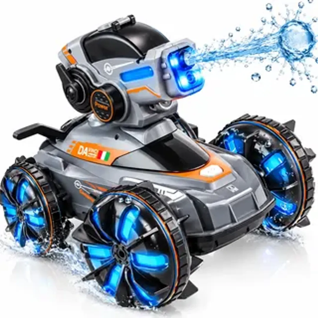 CARRO LANZADOR DE HIDROGEL A CONTROL REMOTO 360