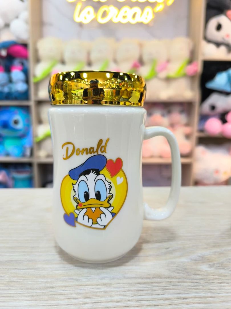 MUG TAPA ESPEJO DONALD & DEISY V2