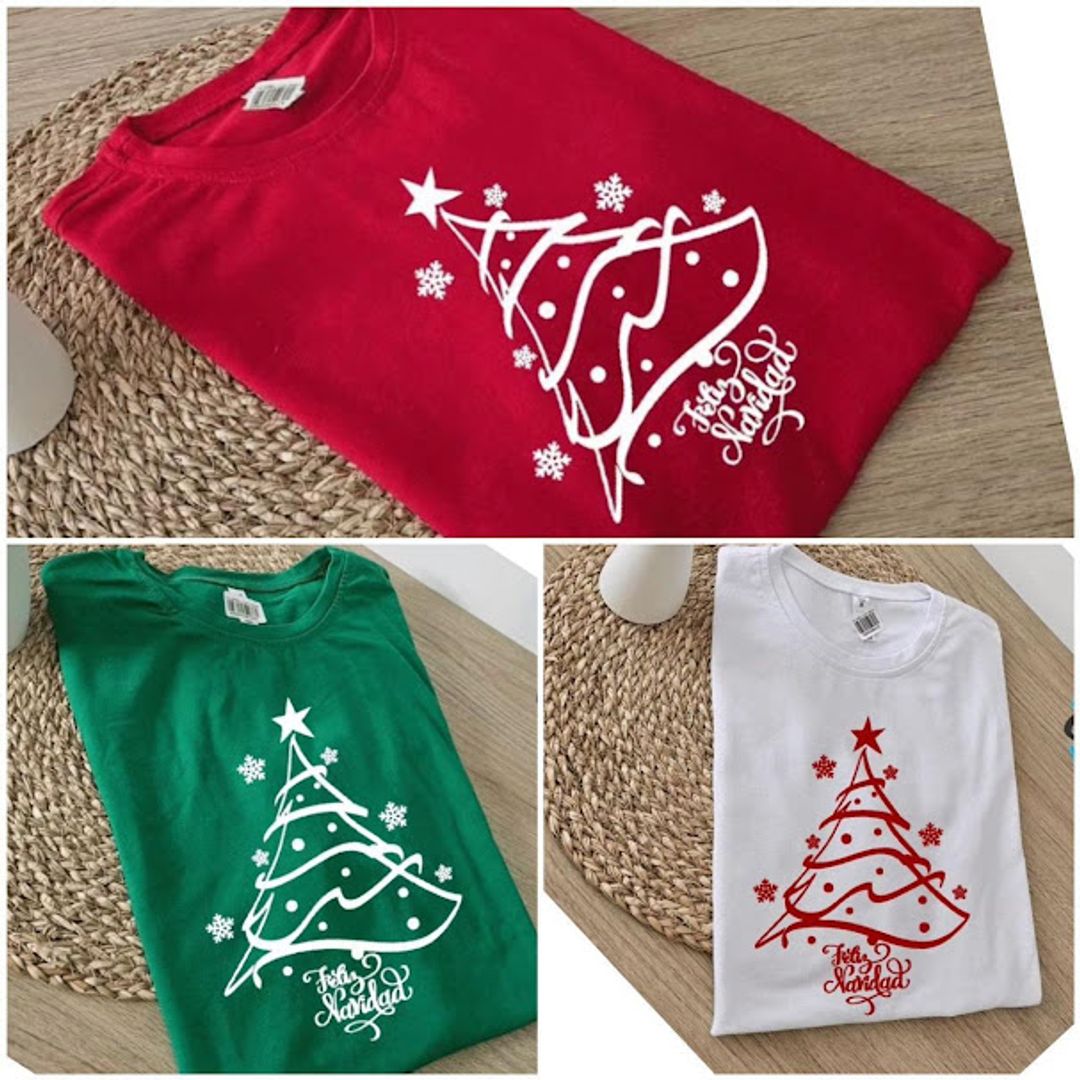 CAMISETA NAVIDEÑA FAMILIA 