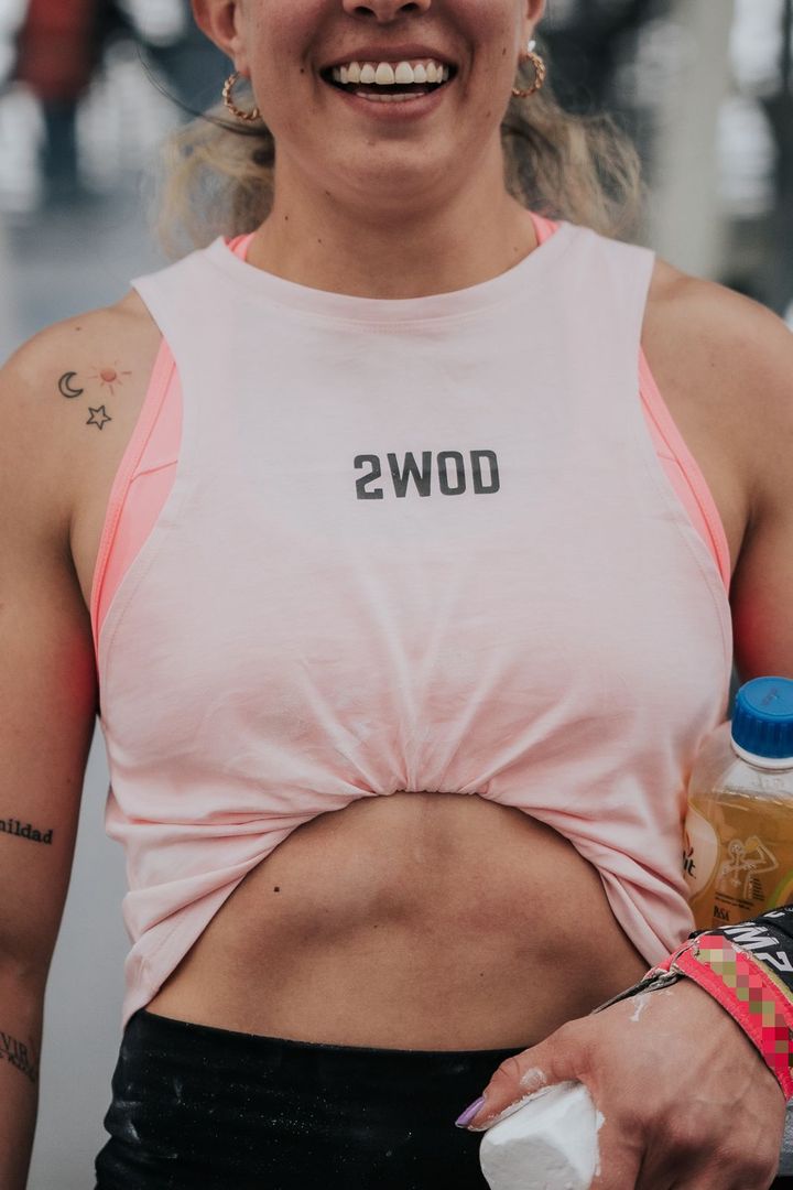 CAMISILLA CORTA ROSA