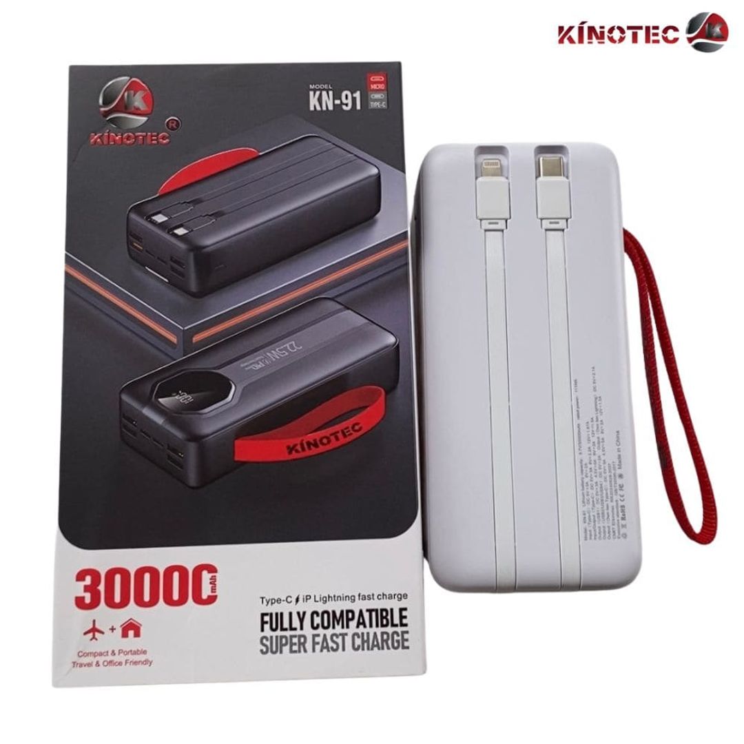 Power Bank Kinotec KN-91 – 30.000 mAh