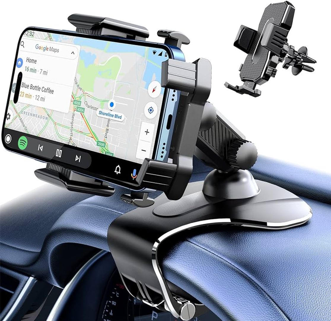 MULTIFUNCTIONAL CAR DASHBOARD MOBILE PHONE HOLDER