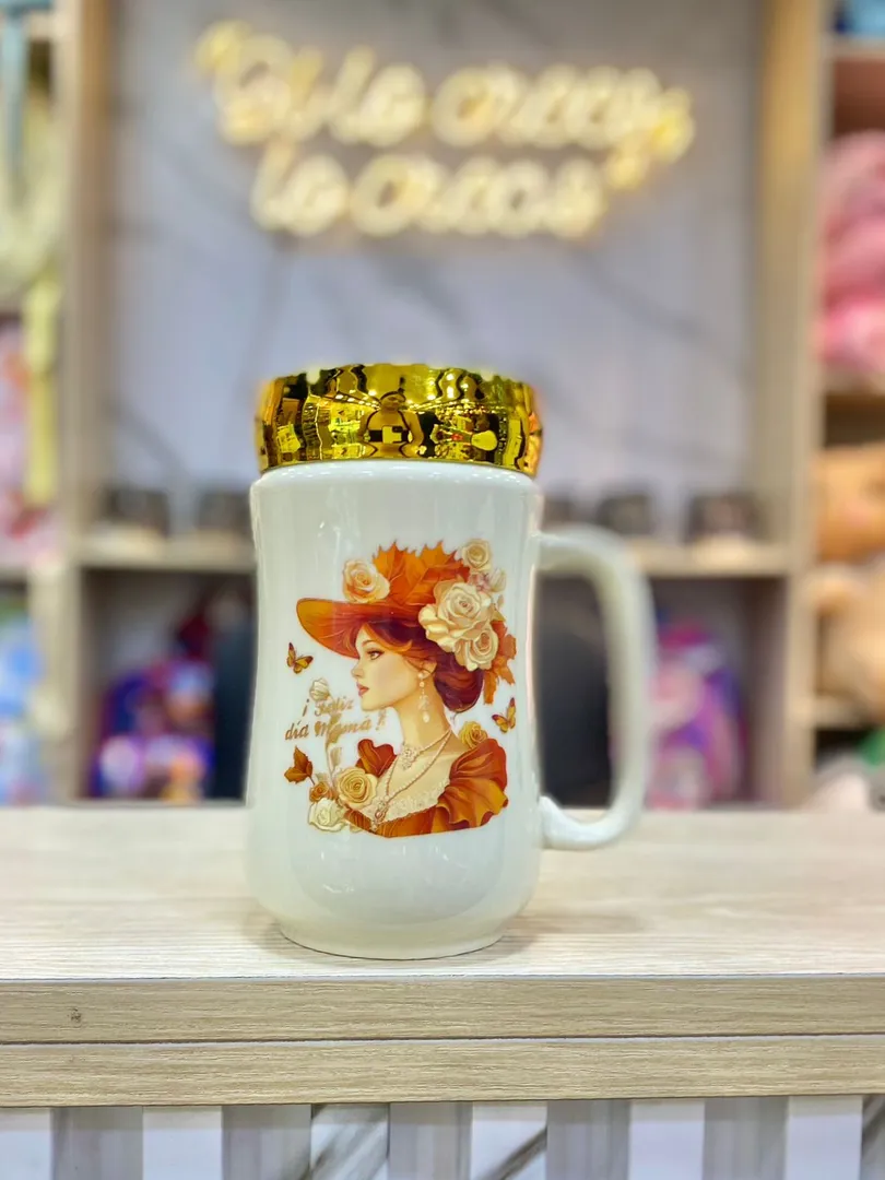 MUG TAPA ESPEJO ROSAS