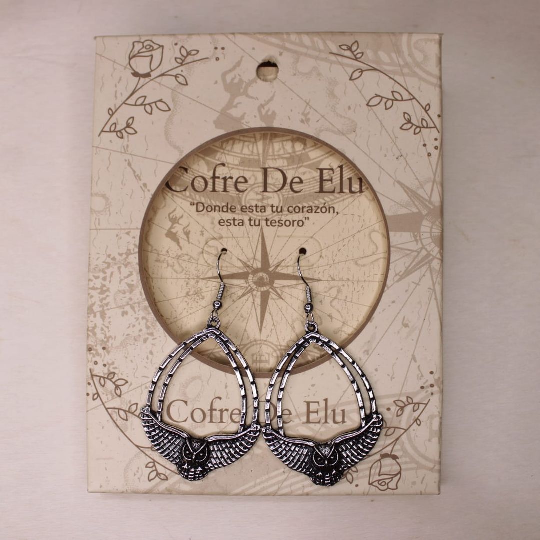 ARETES BUHO ALAS