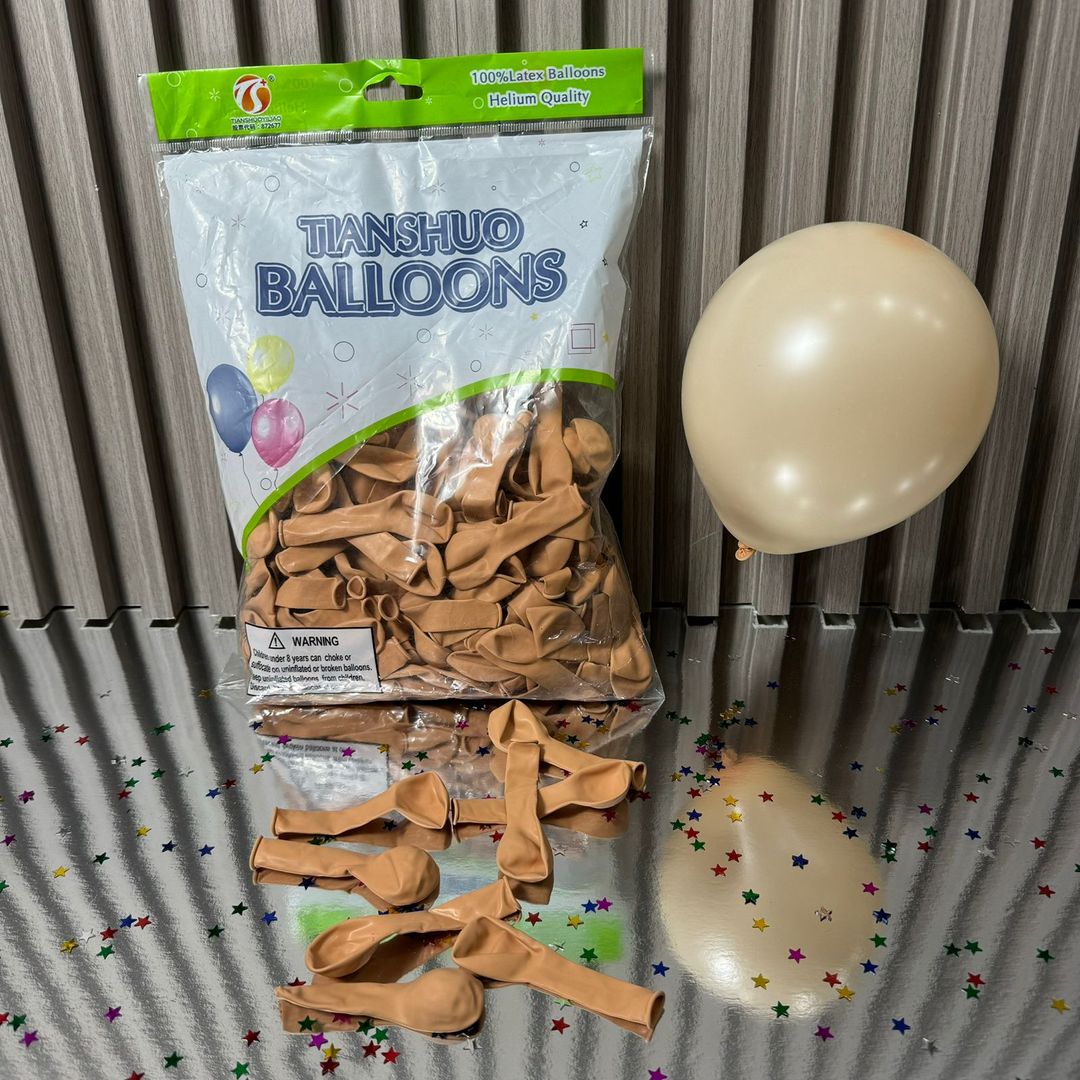 GLOBO R6 BLANCO MATE X 200 UNIDADES