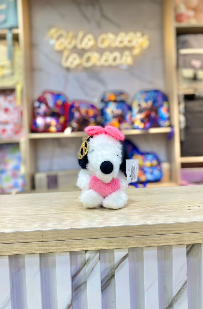 LLAVERO PELUCHE SNOOPY
