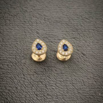 TOPOS DE GOTA CON CIRCONES 0.7 GR  - imagen 1