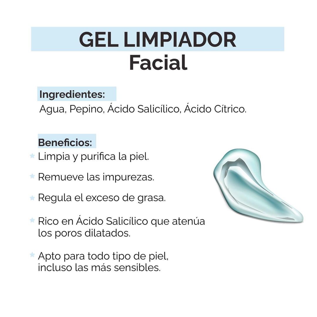 Gel Limpiador Facial - Elixir by La Maga 