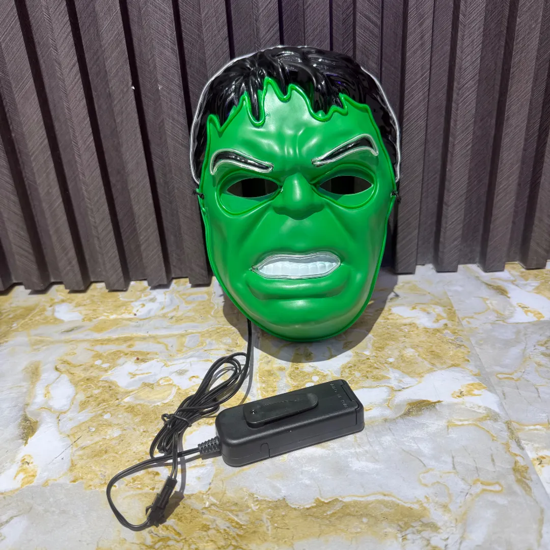 MÁSCARA HULK DE LUZ 