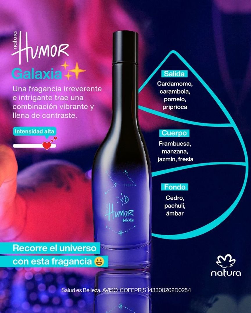 HUMOR GALAXIA FEMENINO 75ML