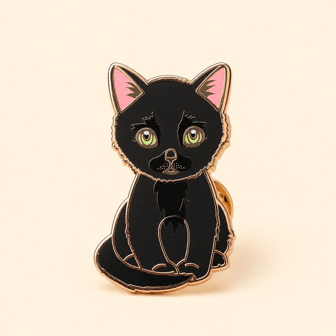 PIN GATO NEGRO