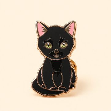 PIN GATO NEGRO - imagen 1