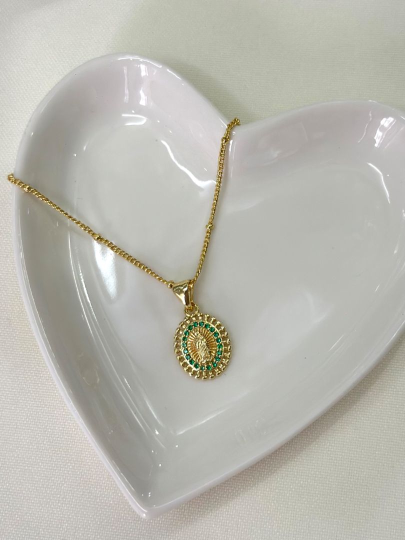 Cadena Guadalupe Esmeralda 