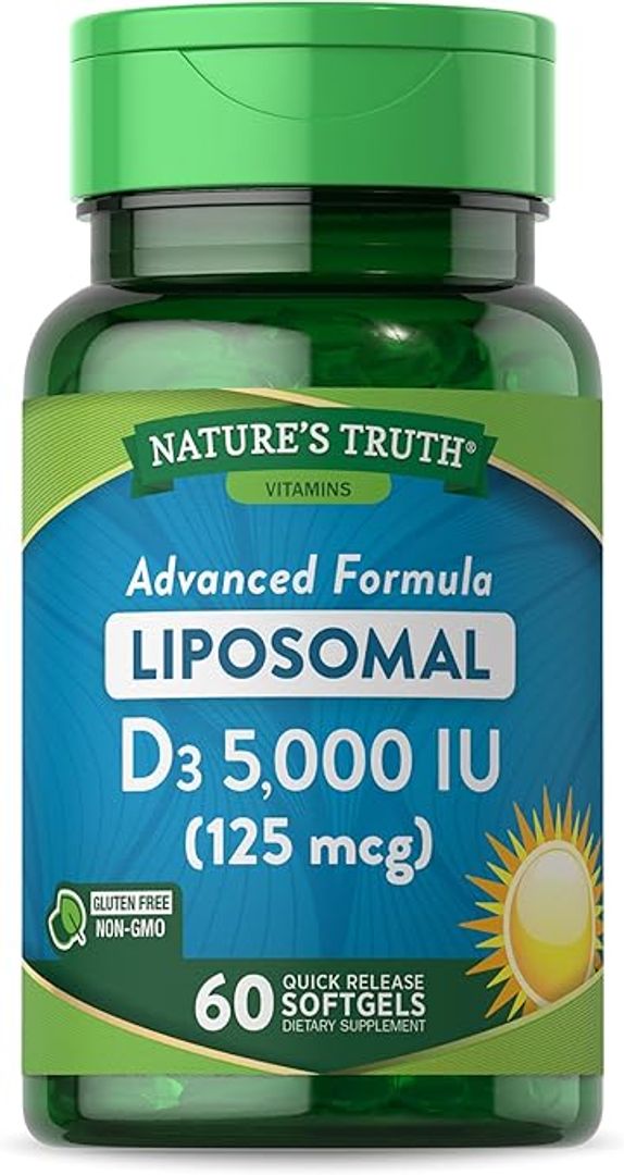 Vitamina liposomal D3 5000 UI  60 cáp