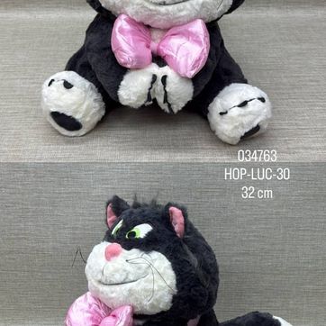 Imagen del producto LUCIFER CON LAZO ROSA 32 CM 
