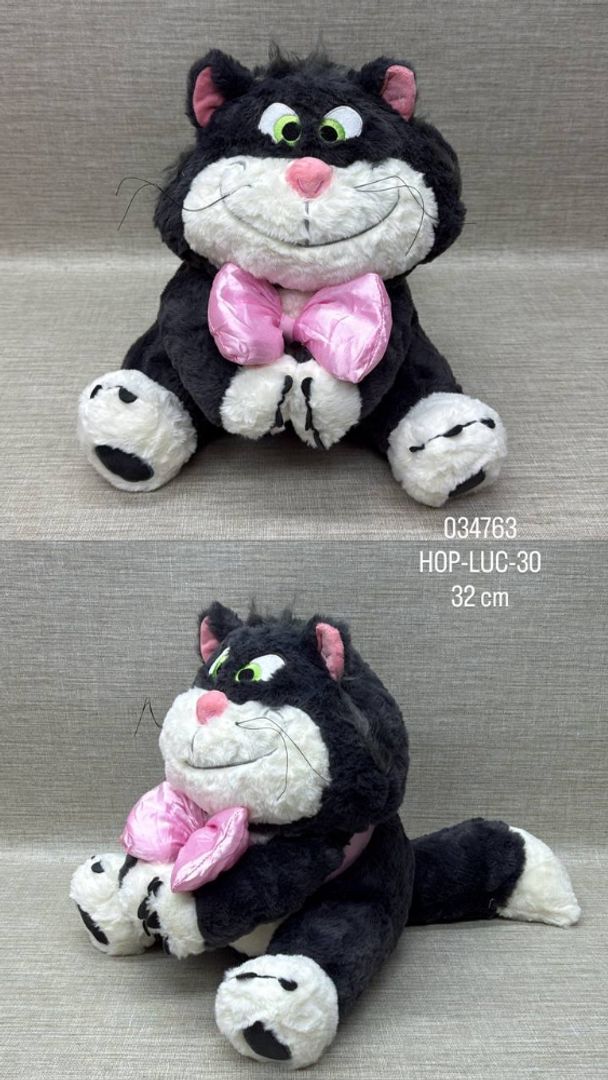 LUCIFER CON LAZO ROSA 32 CM 