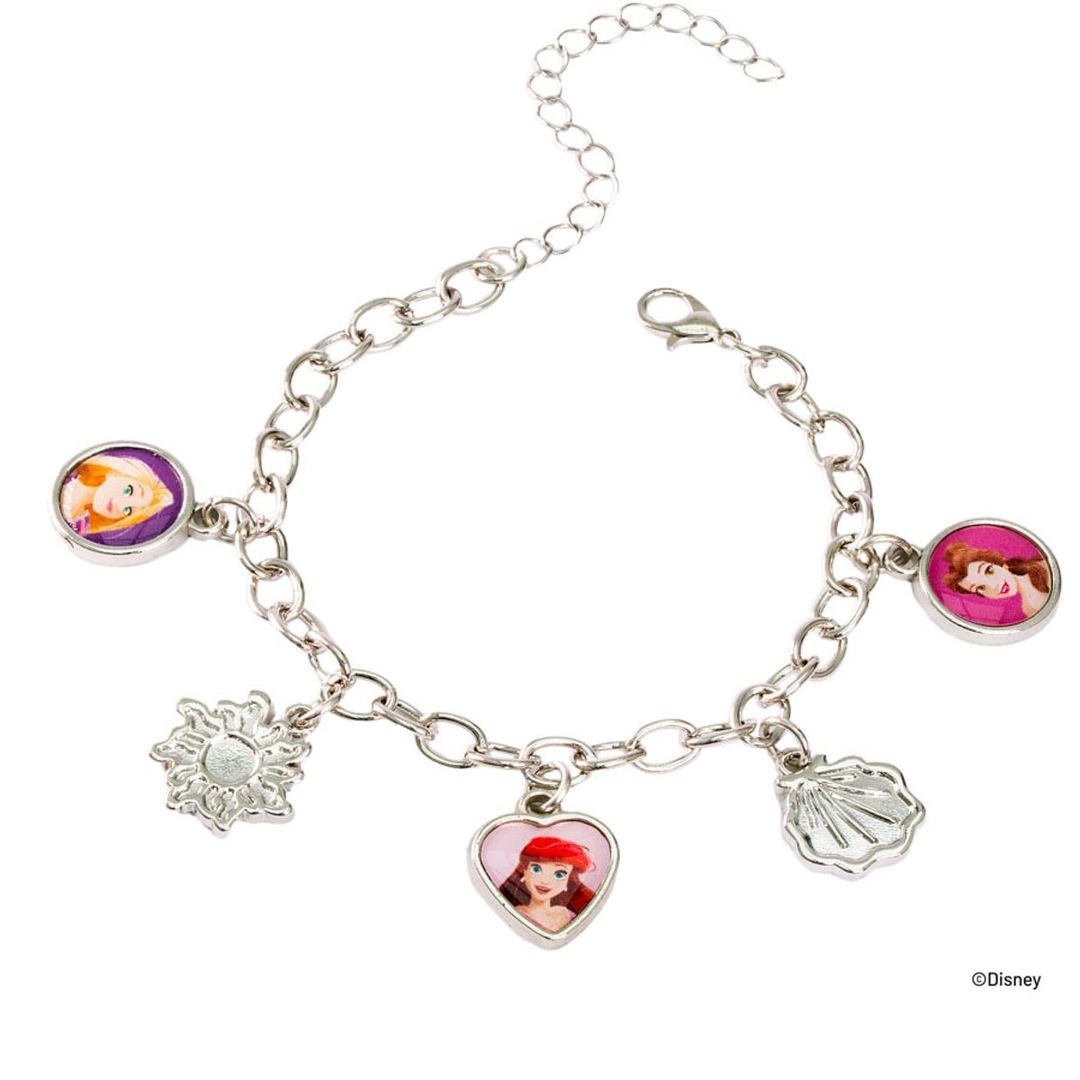 Pulsera Plateada Princesas
