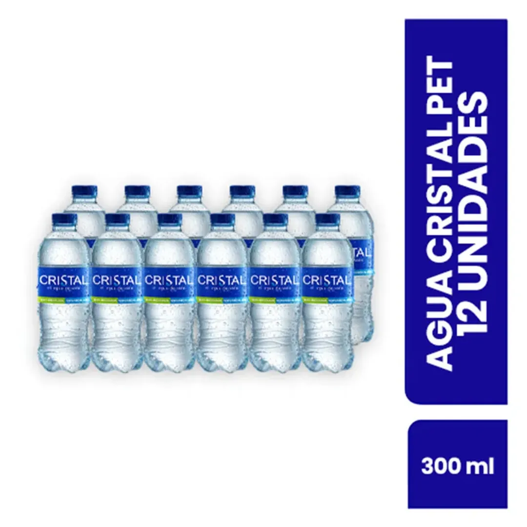 .PACA AGUA CRISTAL*12*1L