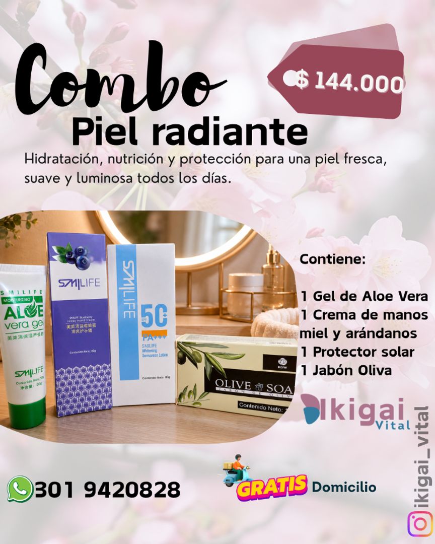 Kit Tu piel radiante