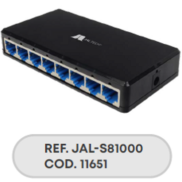 Imagen del producto SWITCH PLUS 8 PUERTOS BASE 1000