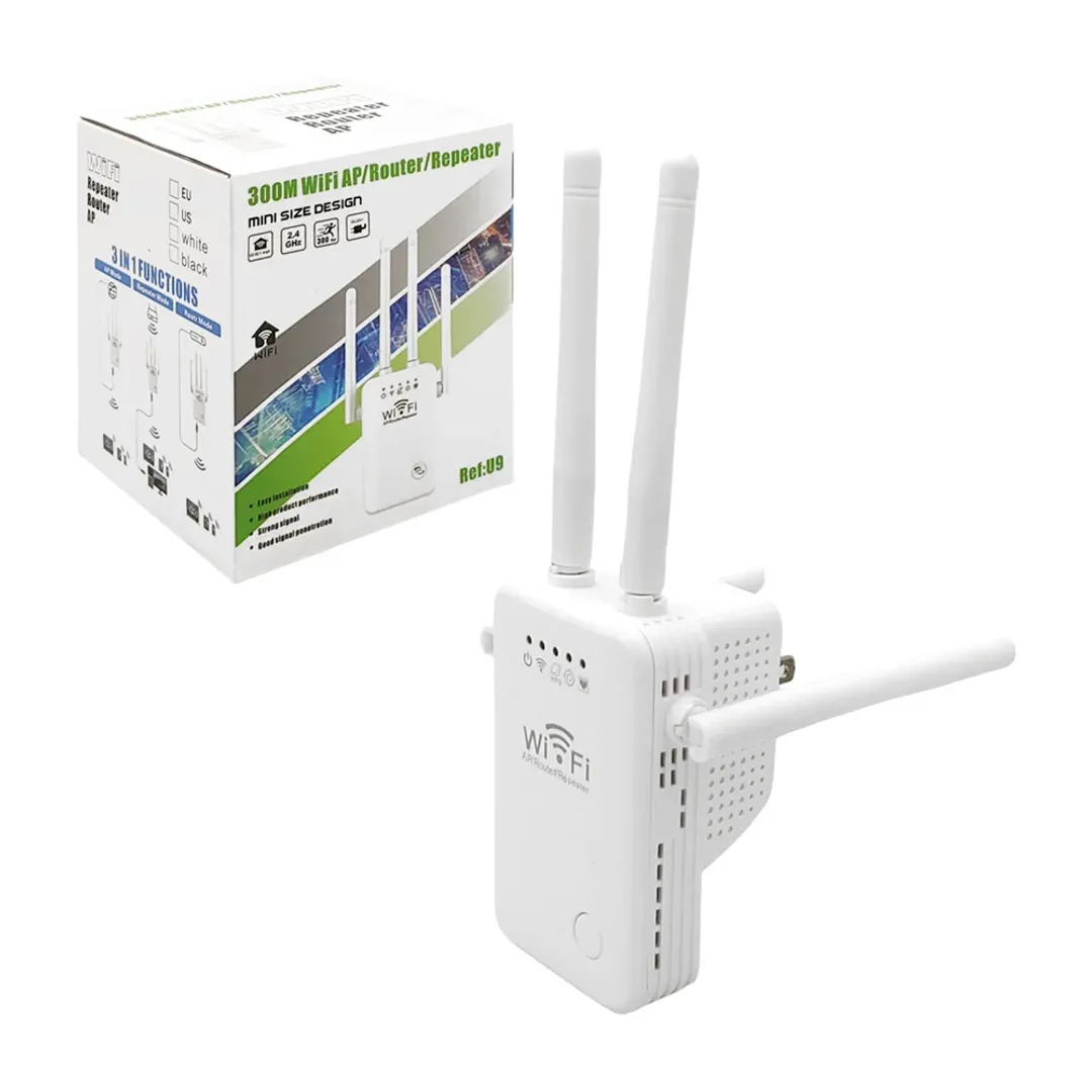 REPETIDOR ROUTER WIFI 4 ANTENAS