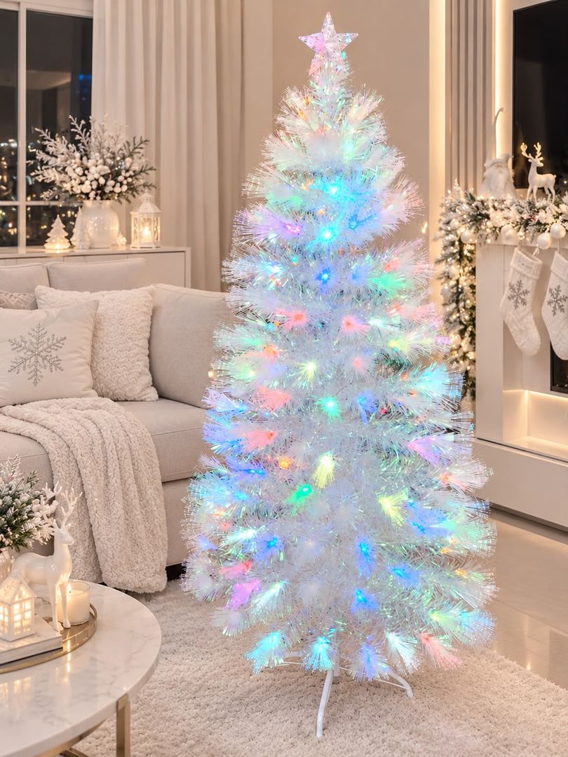 ARBOL NAVIDAD FIBRA ÓPTICA 