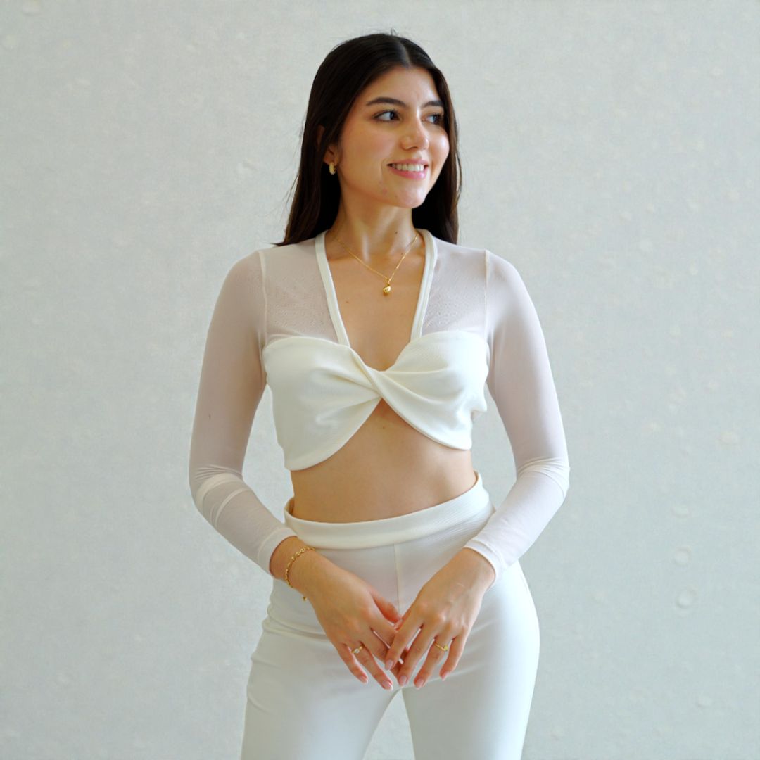 Conjunto manga larga