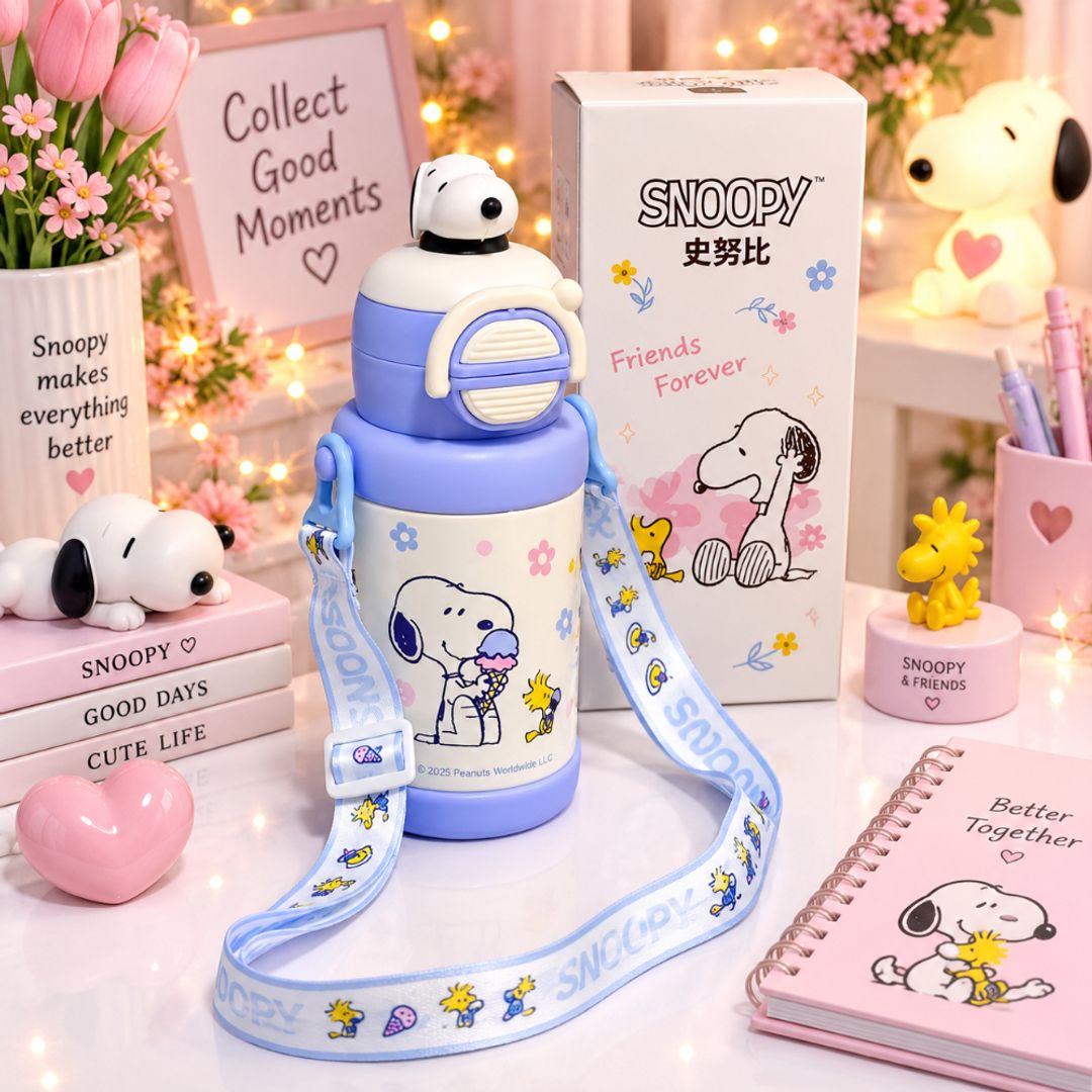 Termo térmico 430ml snoopy 