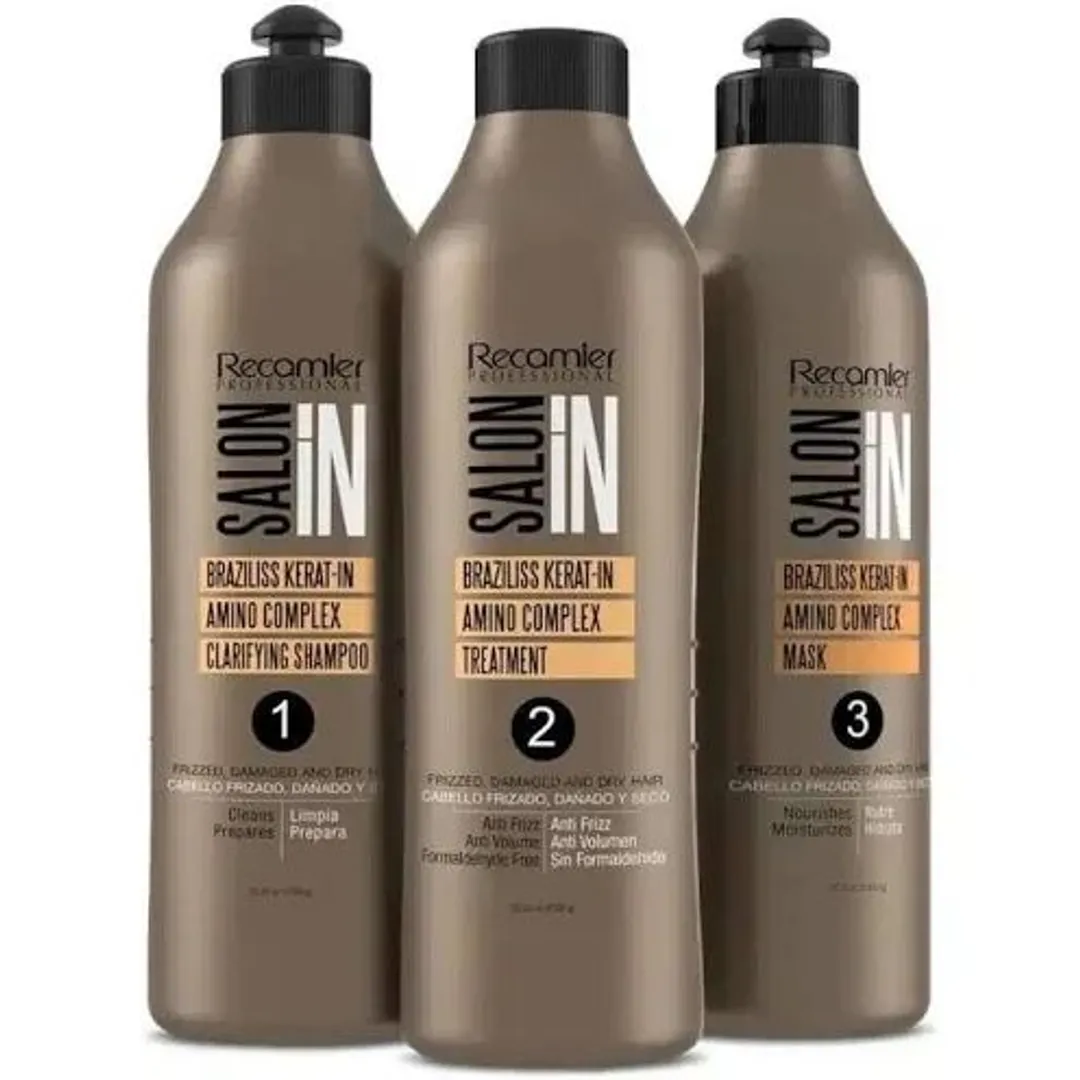 RECAMIER Kit Keratina Braziliss Salon In 1000ml