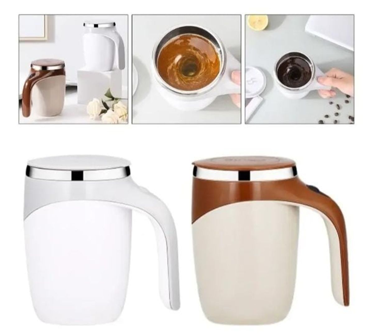 Taza eléctrica mezcladora 