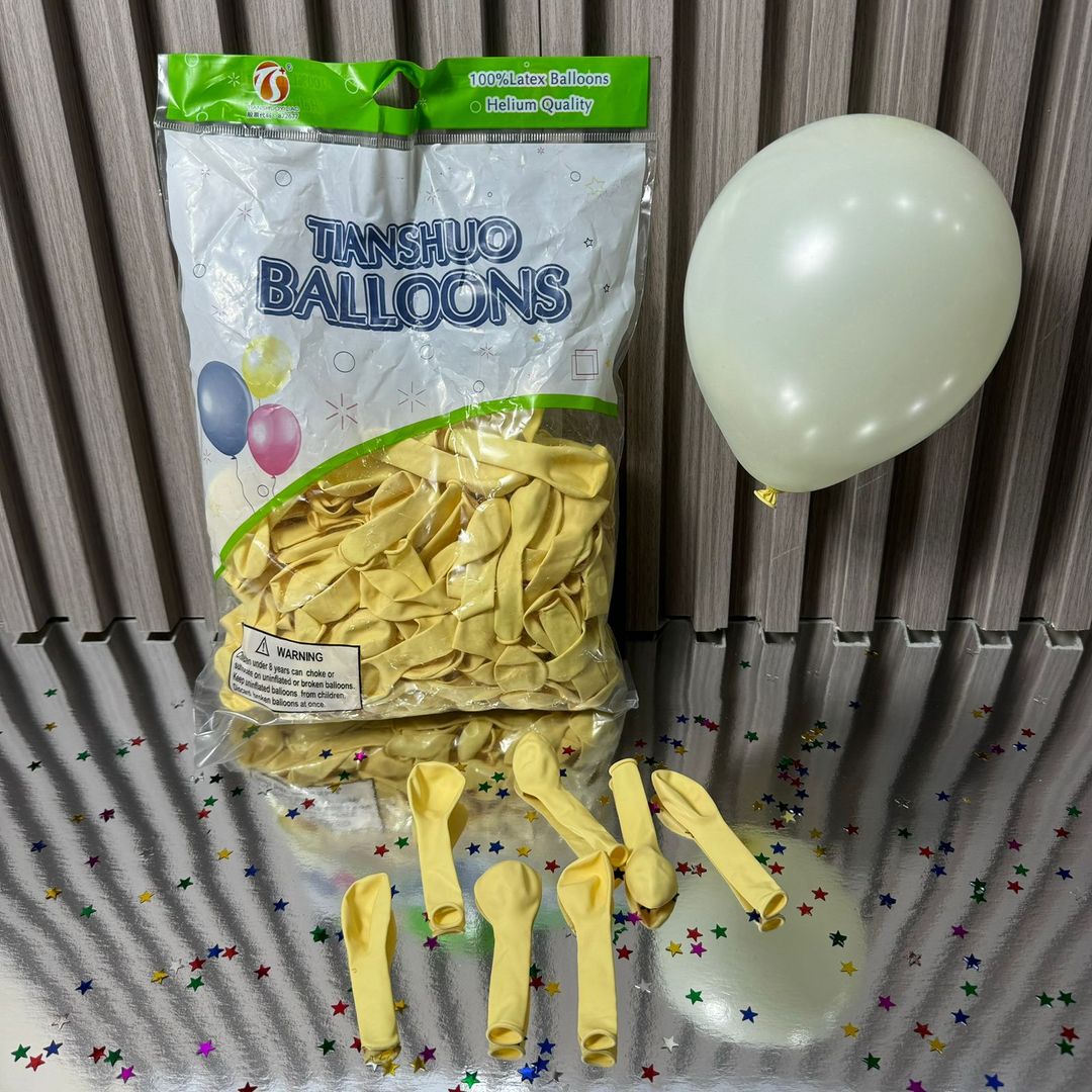 GLOBO R6 BLANCO MATE X 200 UNIDADES