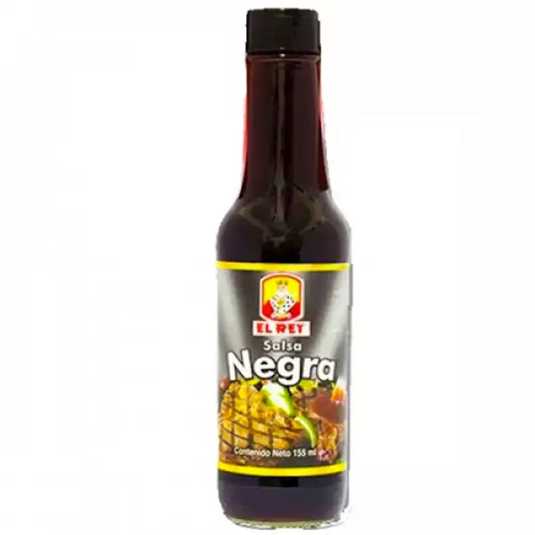 SALSA NEGRA EL REY*155ML